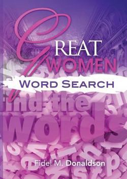 Paperback Great Women Word Search Book