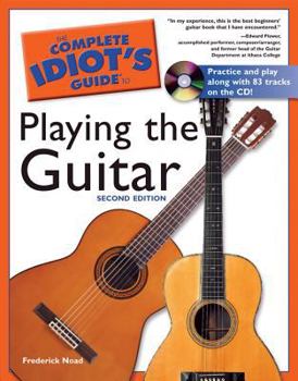 Paperback The Complete Idiot's Guide to Playing the Guitar, 2e [With CDROM] Book