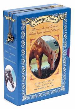 Paperback Charming Classics 3 Volume Boxed Set [With Gold-Tone Horse Charms & Necklace] Book
