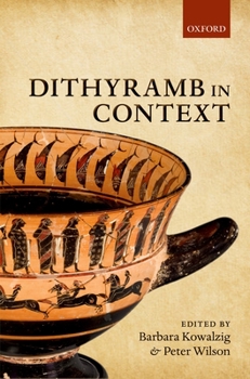 Hardcover Dithyramb in Context Book