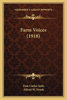 Paperback Farm Voices (1918) Book