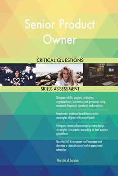 Paperback Senior Product Owner Critical Questions Skills Assessment Book