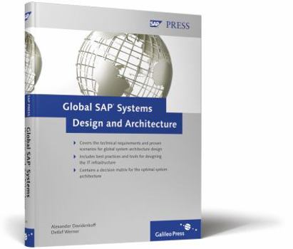 Hardcover Global Sap Systems – Design and Architecture: Design and Architecture Book