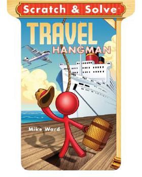 Paperback Scratch & Solve Travel Hangman Book