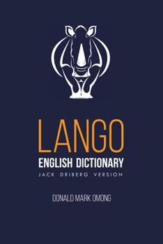 Paperback Lango-English Dictionary Book