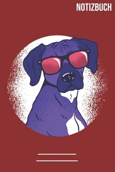 Notizbuch Cooler Hund: A5  Notebook • 111 Seiten  • Extra  Kalender 2020 •  Einzigartig •  Kariert •  karo •  raster  • Geschenk • Geschenkidee (German Edition)