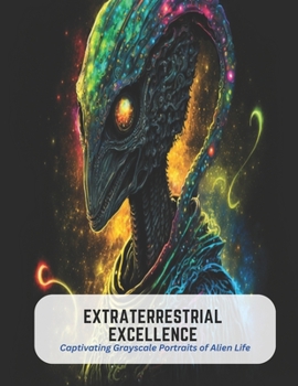 Paperback Extraterrestrial Excellence: Captivating Grayscale Portraits of Alien Life Book