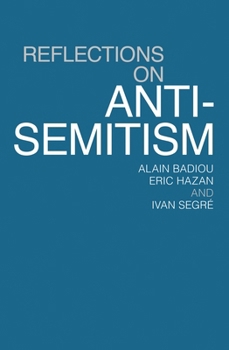 Hardcover Reflections On Anti-Semitism Book