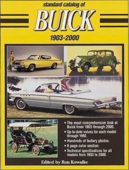 Paperback Standard Catalog of Buick: 1903-2000 Book