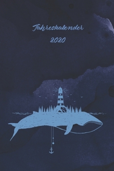 Jahreskalender 2020: 365 Tage 52 / 53 Wochen undatiert A5 Notizbuch für Notizen & Termine Wochenplaner 200 Seiten (German Edition)