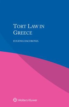 Paperback Tort Law in Greece Book