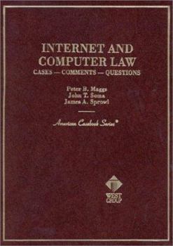 Paperback Internet and Computer Law Book