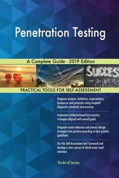 Paperback Penetration Testing A Complete Guide - 2019 Edition Book