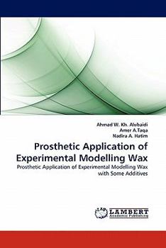 Paperback Prosthetic Application of Experimental Modelling Wax Book