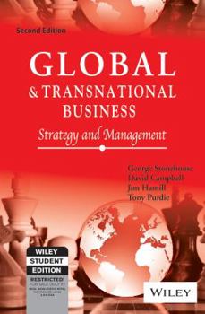 Paperback Global and Transnational Business: Strategy and Management Book