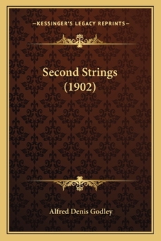 Paperback Second Strings (1902) Book