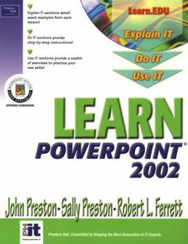 Paperback Learn PowerPoint 2002 Comprehensive Book