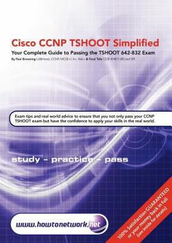 Paperback Cisco CCNP Tshoot Simplified Book