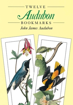 Paperback Twelve Audubon Bookmarks Book