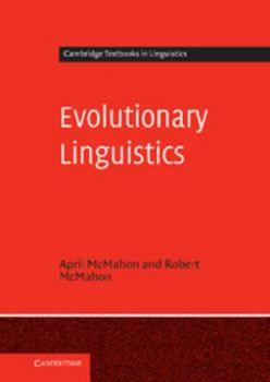 Hardcover Evolutionary Linguistics Book