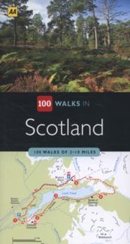 Paperback 100 Walks in Scotland: 100 Walks of 3-8 Miles Book