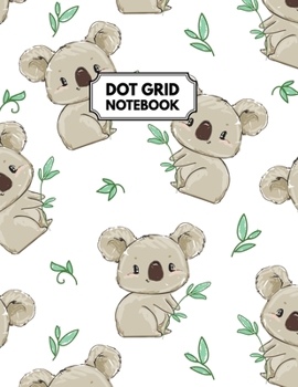 Paperback Dot Grid Notebook: Cute Panda Dotted Paper For Creative Journaling, Bullet Planner to Create Your Own Custom Journal Book