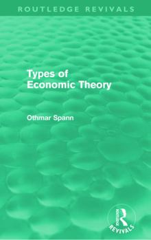 Paperback Types of Economic Theory Book