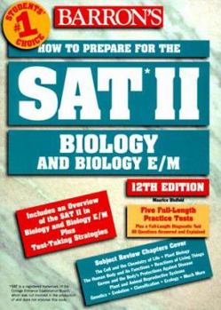Paperback How to Prepare for the SAT II: Biology and Biology E/M Book
