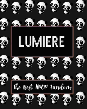 Paperback LUMIERE The Best KPOP Fandom: Best KPOP Gift Fans Cute Panda Monthly Planner 8"x10" Book 110 Pages Book