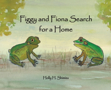 Hardcover Figgy and Fiona Search for a Home [Large Print] Book