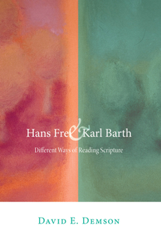 Paperback Hans Frei & Karl Barth Book