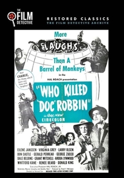 DVD Who Killed Doc Robbin? Book