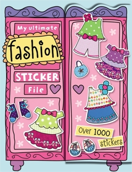 Paperback Ultimate Sticker File Fashion Wardrobe Book