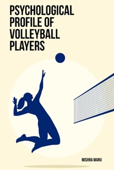 Paperback Psychological profile of volleyball players Book
