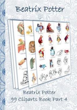 Paperback Beatrix Potter 99 Cliparts Book Part 4 ( Peter Rabbit ): Sticker, Icon, Clipart, Cliparts, download, Internet, Dropbox, Original, Children's books, ch Book