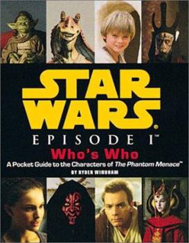 Hardcover Star Wars Episode I Who's Who Book