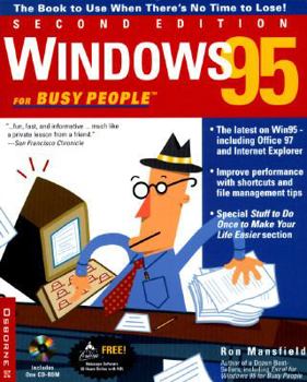 Paperback Windows 95 for Busy People Book