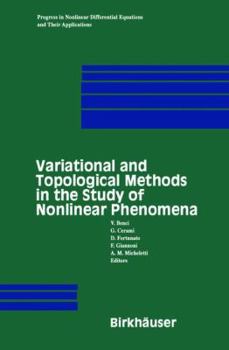 Hardcover Variational and Topological Methods in the Study of Nonlinear Phenomena Book
