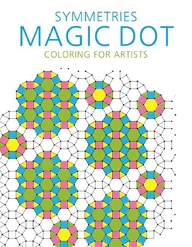 Paperback Symmetries: Magic Dot Coloring for Artists Book