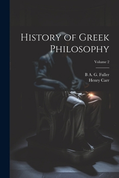 Paperback History of Greek Philosophy; Volume 2 Book