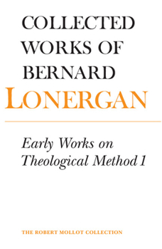 Paperback Early Works on Theological Method 1: Volume 22 Book