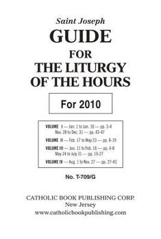 Paperback Saint Joseph Guide for the Liturgy of the Hours Book