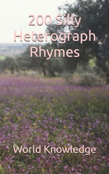 Paperback 200 Silly Heterograph Rhymes Book