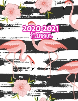 2020-2021 Planner: Two Year Calendar Organizer and Goal Journal | January 2020 - December 2021 Daily, Weekly and Monthly Planner Book with Back Sticker Expression Wall for 2 Years | Design Code 429944