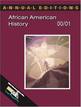 Paperback Annual Editions: African American History 00/01 Book