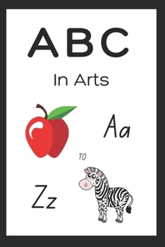 Paperback ABC arts book: (3-6) year old child Book