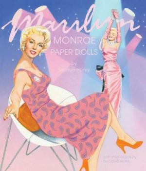 Paperback Marilyn Monroe Paper Dolls Book