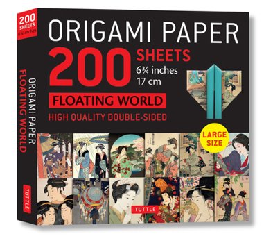 Misc. Origami Paper 200 Sheets Floating World 6 3/4 (17 CM): Tuttle Origami Paper: Double-Sided Origami Sheets with 12 Different Prints (Instructions for 6 Book