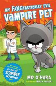 Hardcover My Fangtastically Evil Vampire Pet Book
