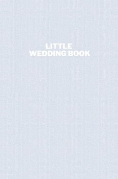 Hardcover Little Wedding Book (Powder Blue) Book